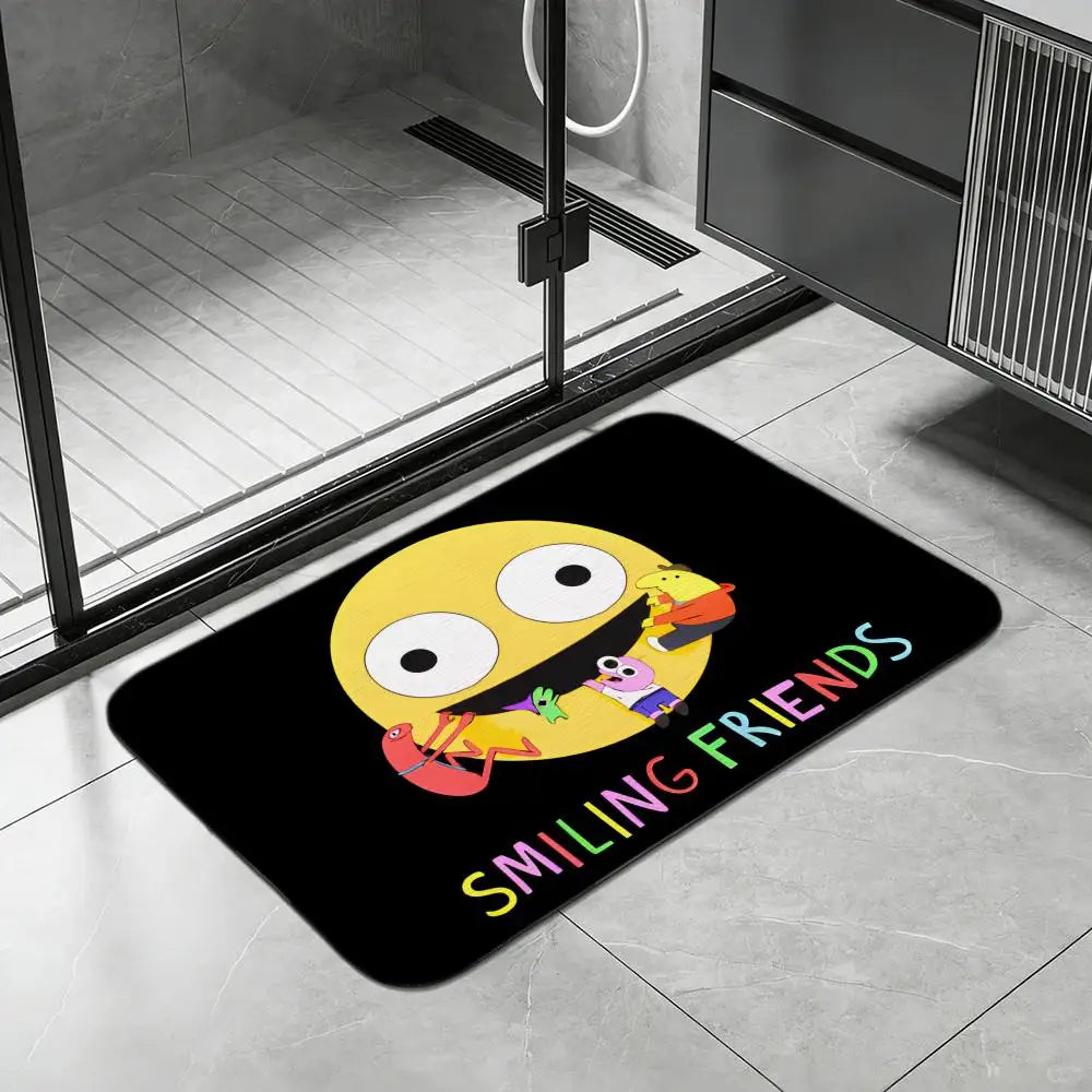 Diatomite Bath Mat – Quick Dry Anti-Slip Anime Design