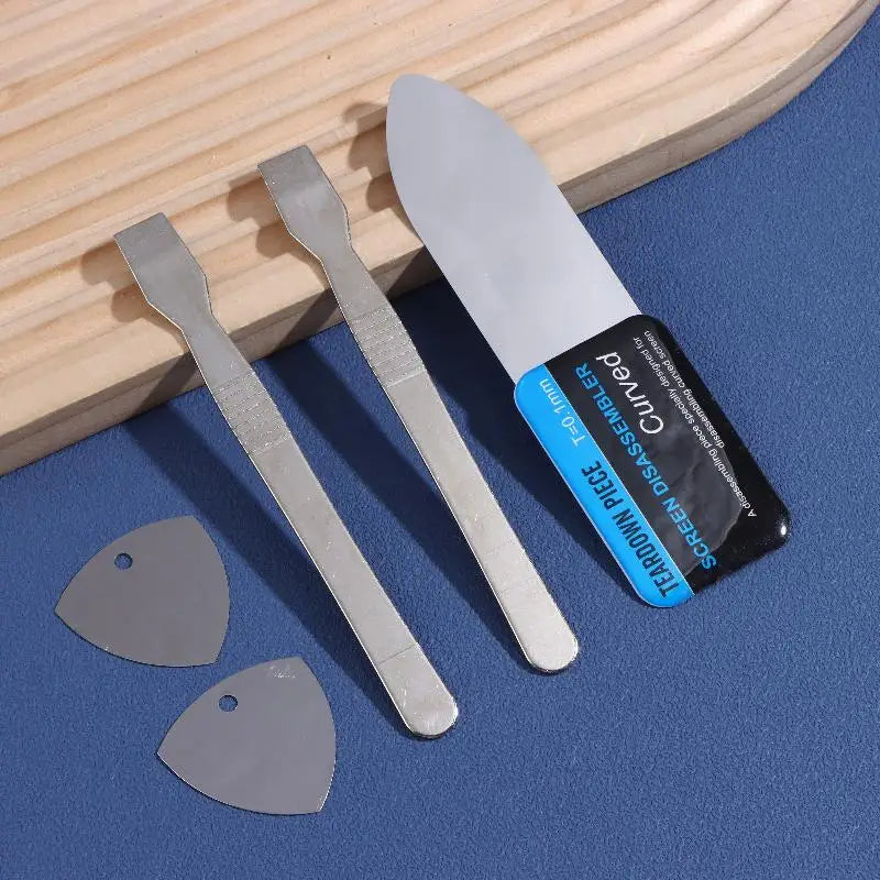 5-in-1 Stainless Steel Pry Tool Kit for Phone & Tablet Repair