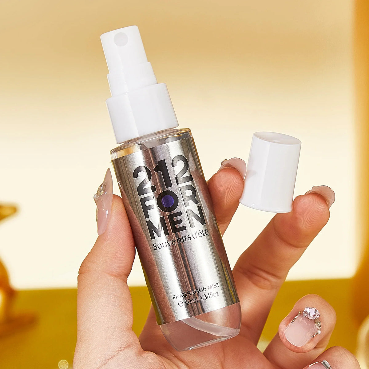 4-Pack Men's Alcohol-Free Fragrance Spray Set | 40ml x4