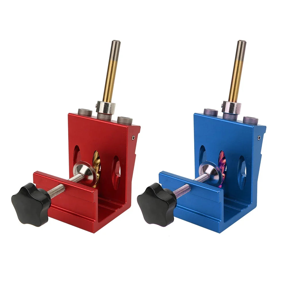 Pocket Hole Drill Guide Aluminum Alloy Household Woodworking Punch