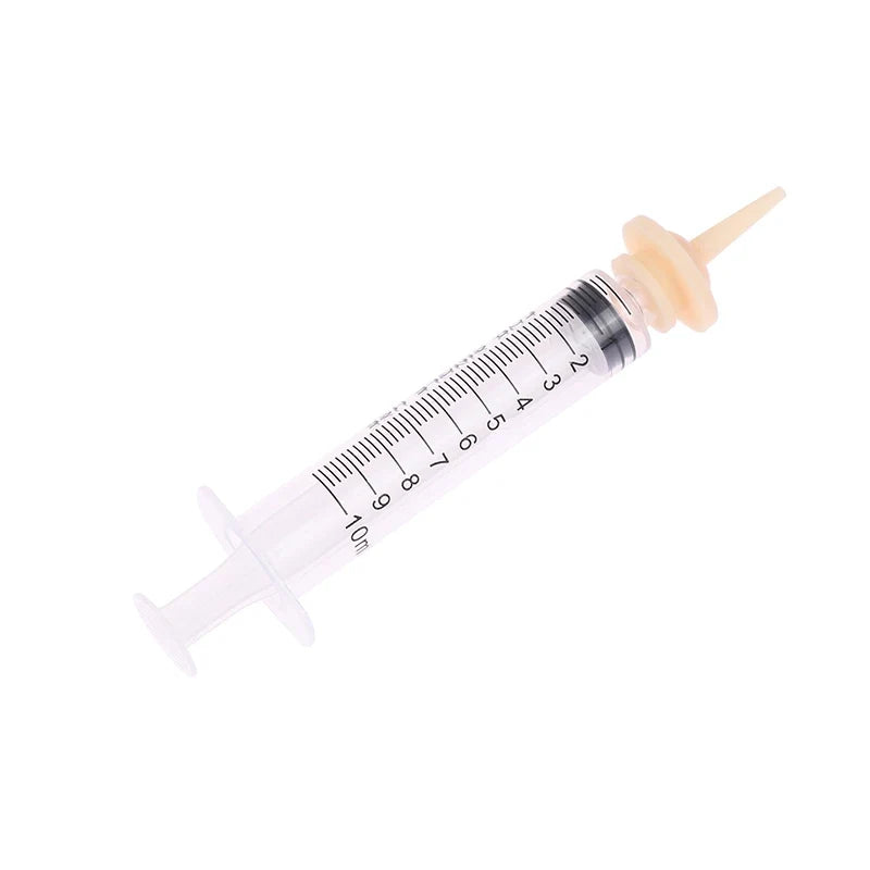 Pet Oral Syringe Feeder with Silicone Nipple | Puppy Kitten
