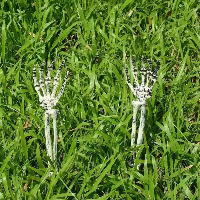 Garden Decoration Holiday Skull Bone Props Ground Breaking Horror