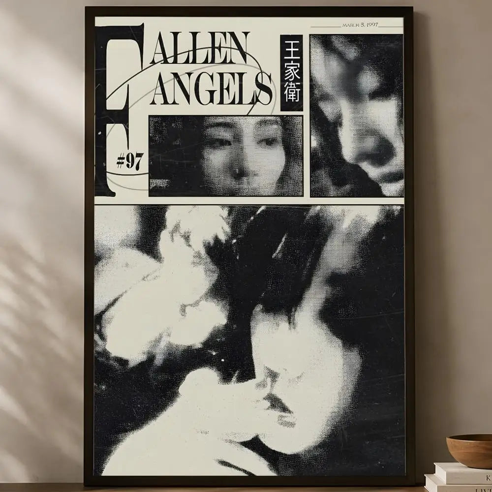 Fallen Angels Movie Poster – Self-Stick HD Waterproof Wall Art