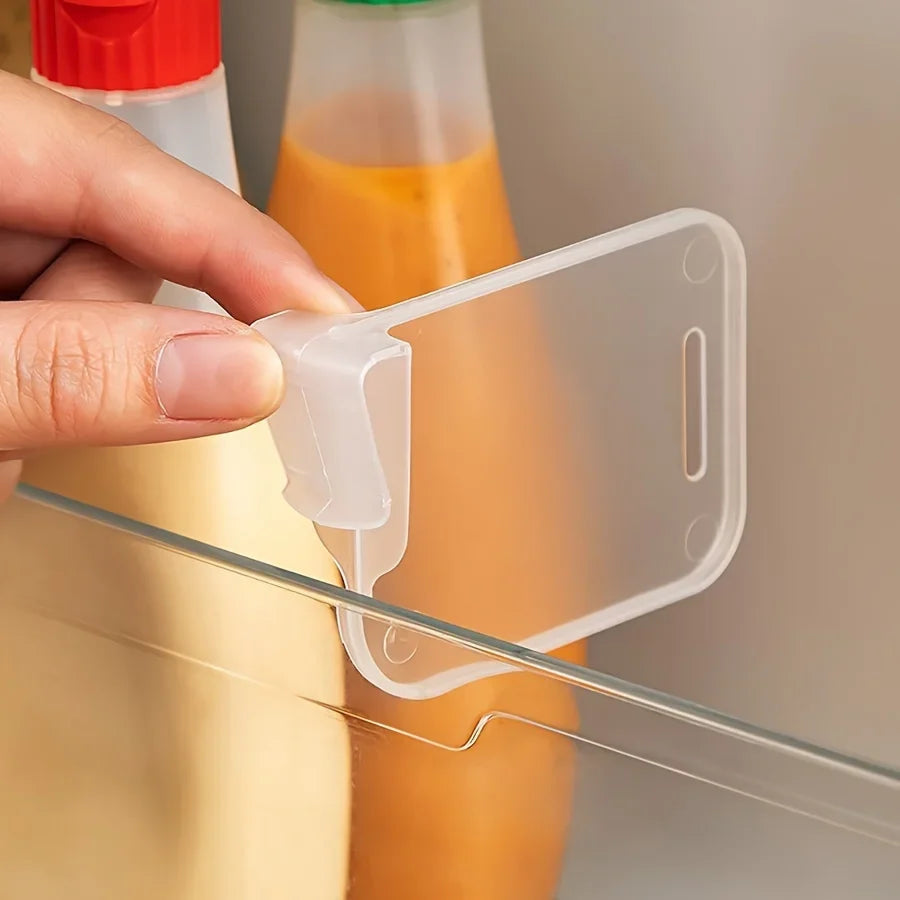 5 10 15 Sturdy Clear Refrigerator Organizer Dividers Adjustable
