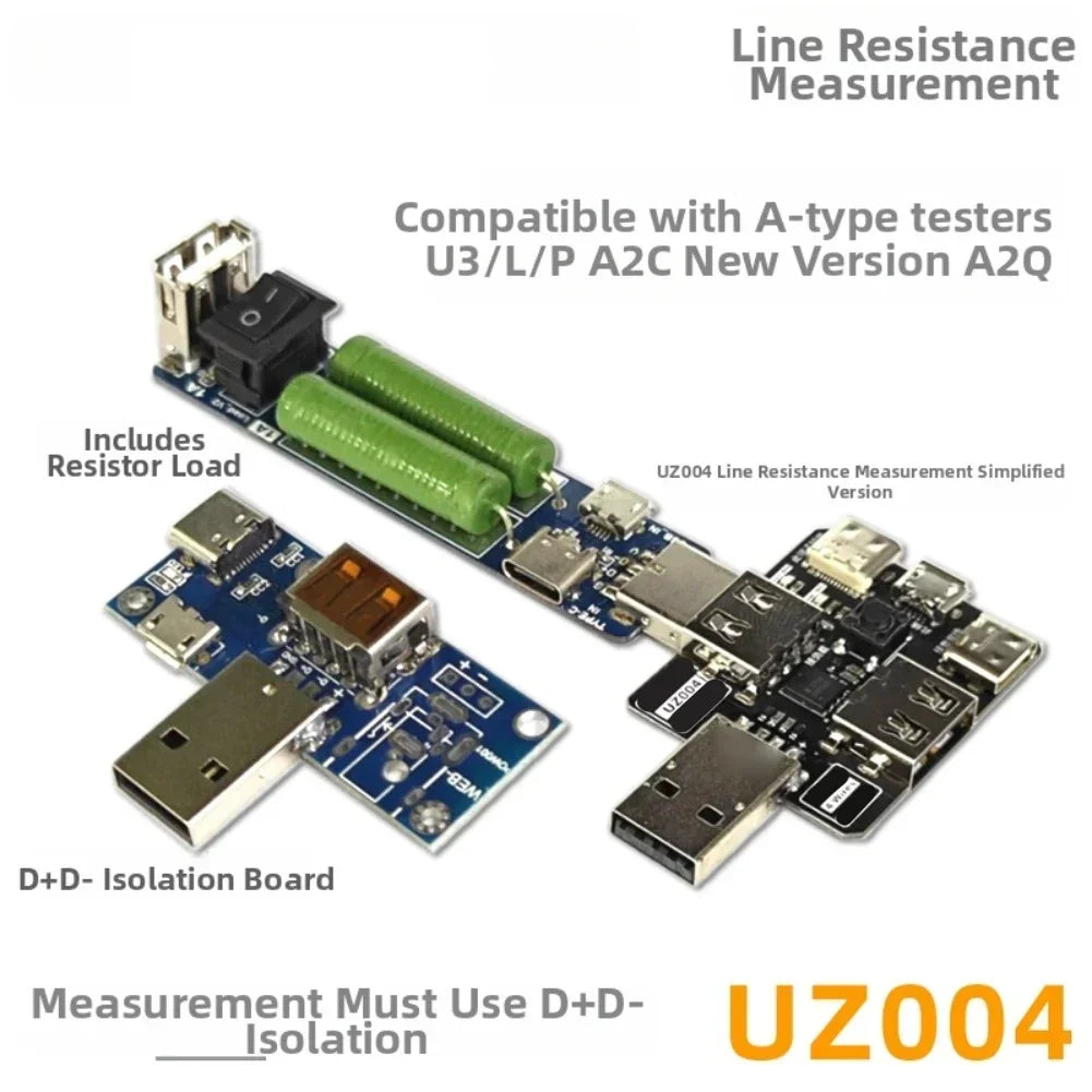 UZ004 Line Resistance Kit – Isolation Board & Resistor Load