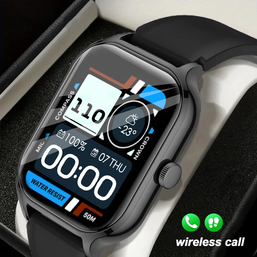 LOMAXFR Z49 1.44" Smart Watch | Wireless Calling, iOS & Android