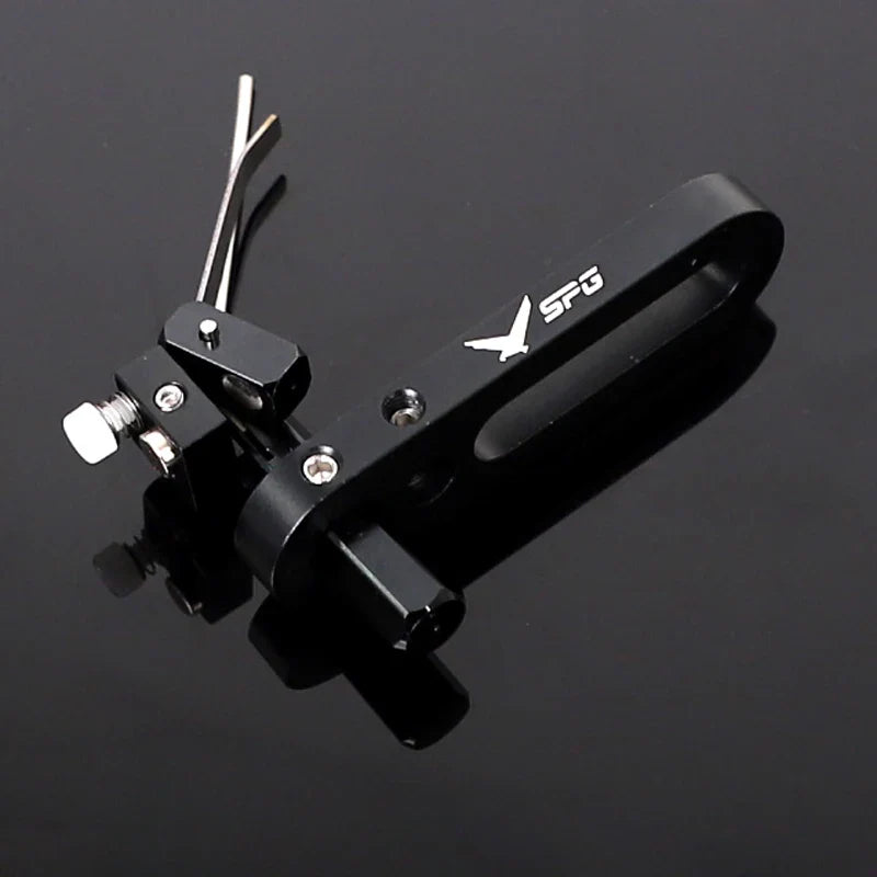 Adjustable Recurve Bow Magnetic Arrow Rest Aluminum Alloy Steel
