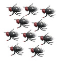 10-Pack Fake Plastic Flies – Prank Joke Toys for Parties