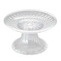 Clear Embossed Fruit & Snack Serving Tray | PET Plate 15–30cm