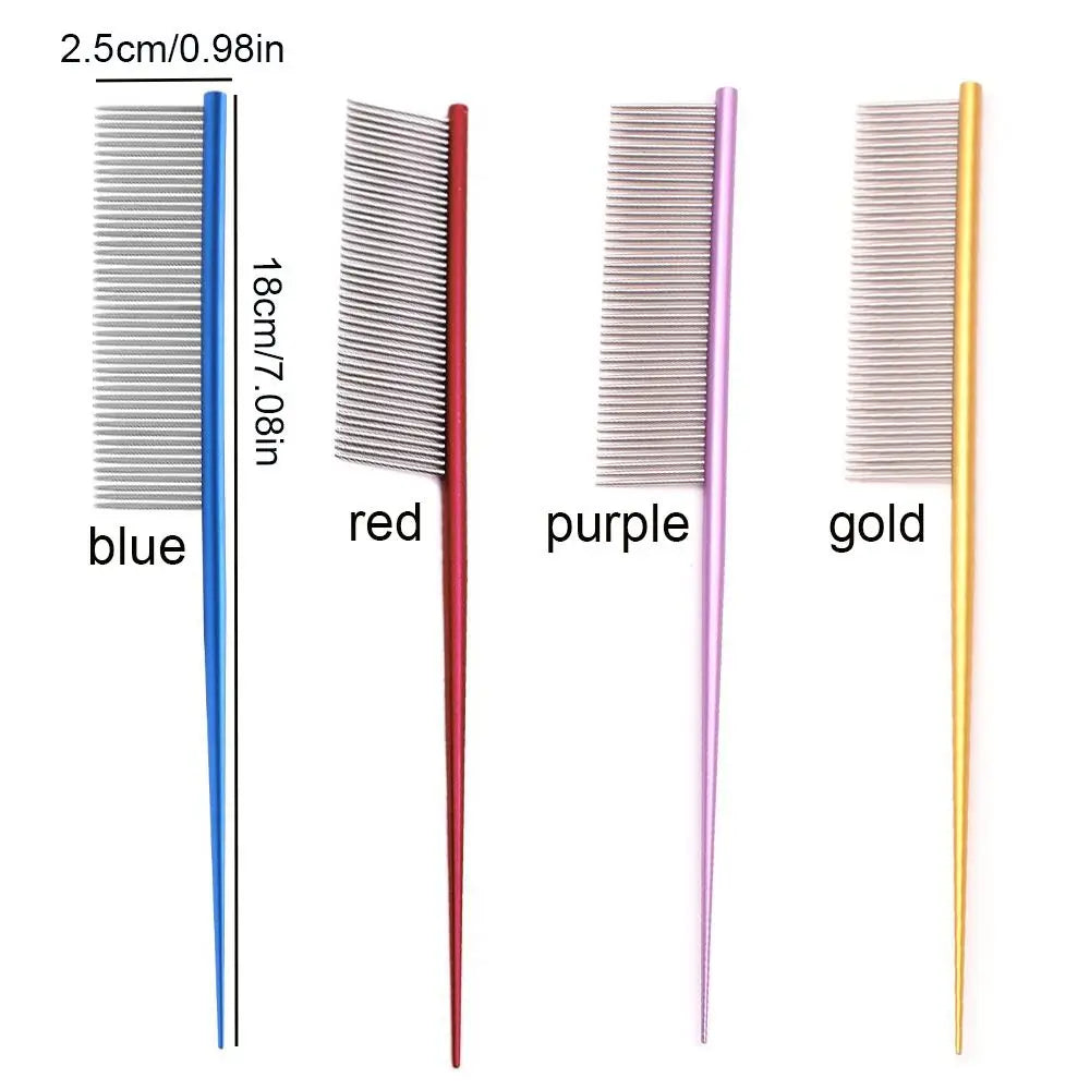 Stainless Steel Pet Flea Comb | Dog & Cat Grooming Tool
