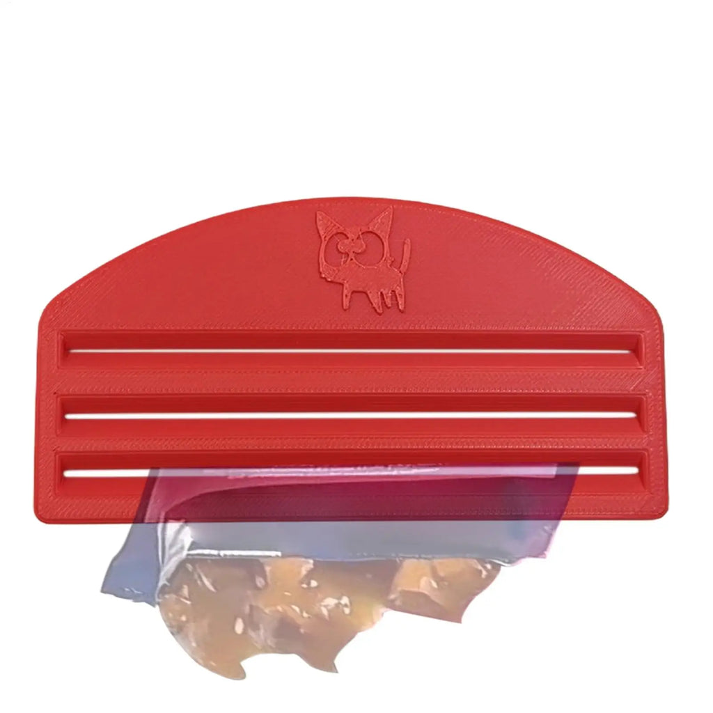 Cat Food Pouch Squeezer | Portable Wet Food Dispenser for Cats