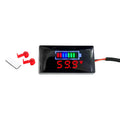 Mini LED Digital Voltmeter DC 12V–150V | Motorcycle EV Panel