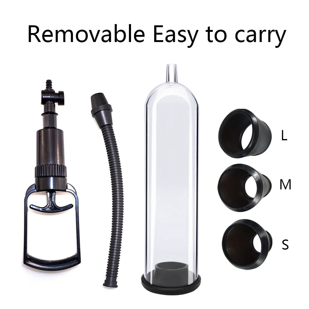 Penis Pump Mnual Enlarger Male Enhancement Erection Sex Toys Man