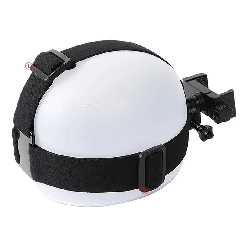 Head-Mounted Phone & Action Camera Headband Mount Bracket