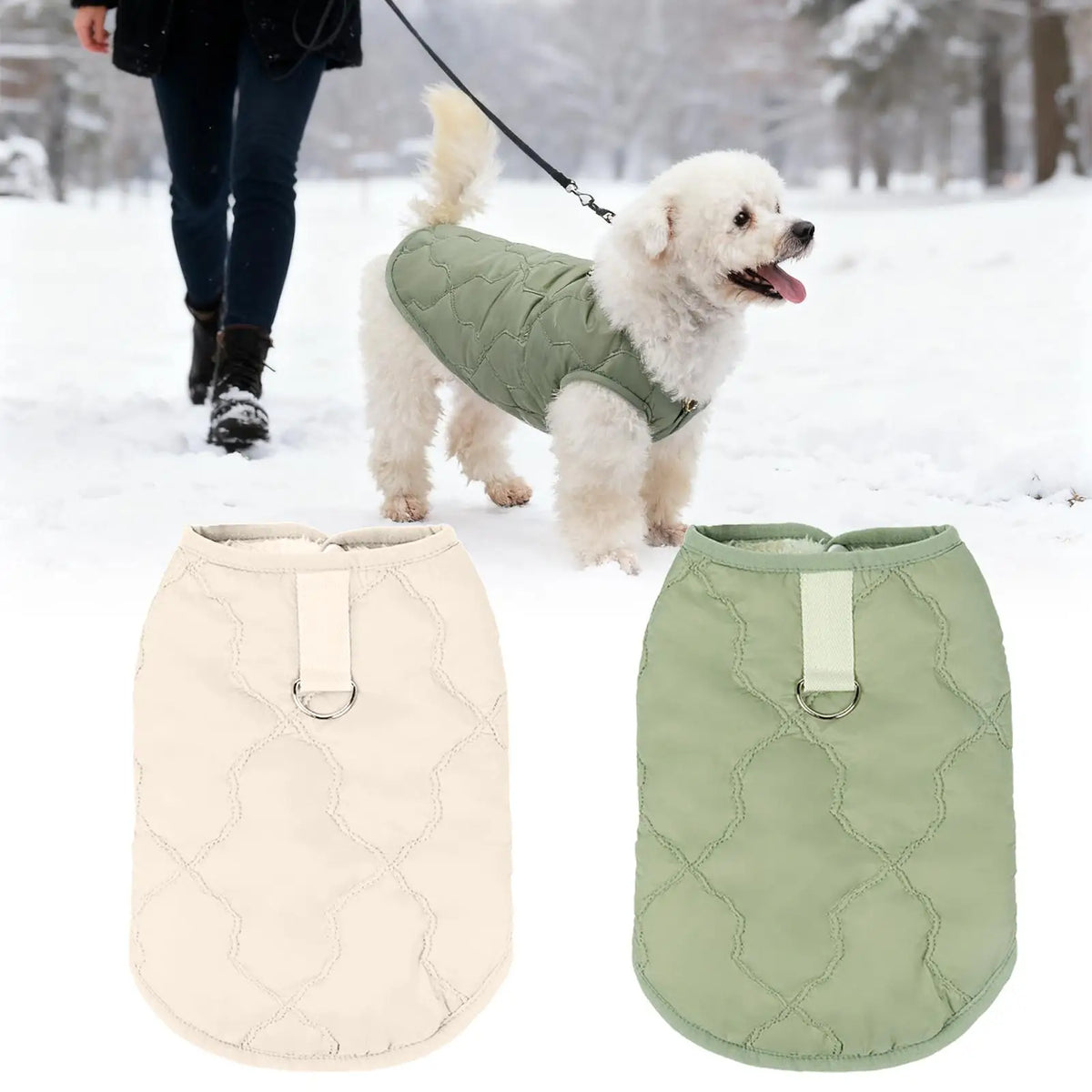 Windproof Insulated Dog & Cat Winter Coat | Pet Jacket
