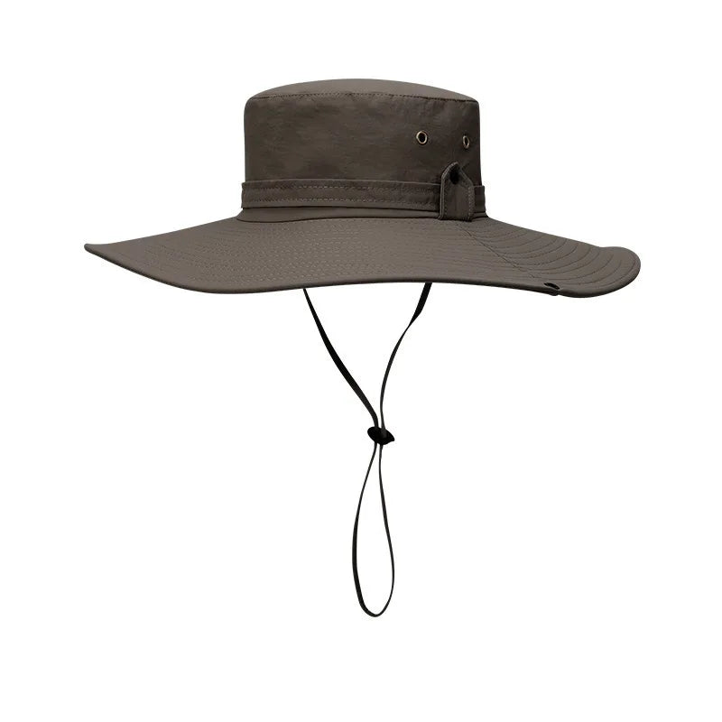 Men's UV Protection Mesh Fishing & Hiking Sun Hat