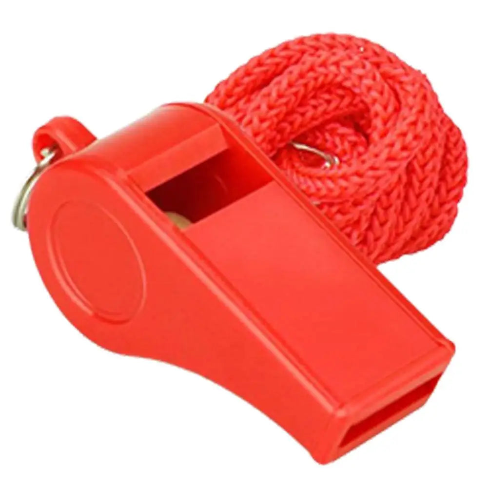 Loud Referee Whistle with Lanyard – Sports & Hiking (1/3/5 Pack)