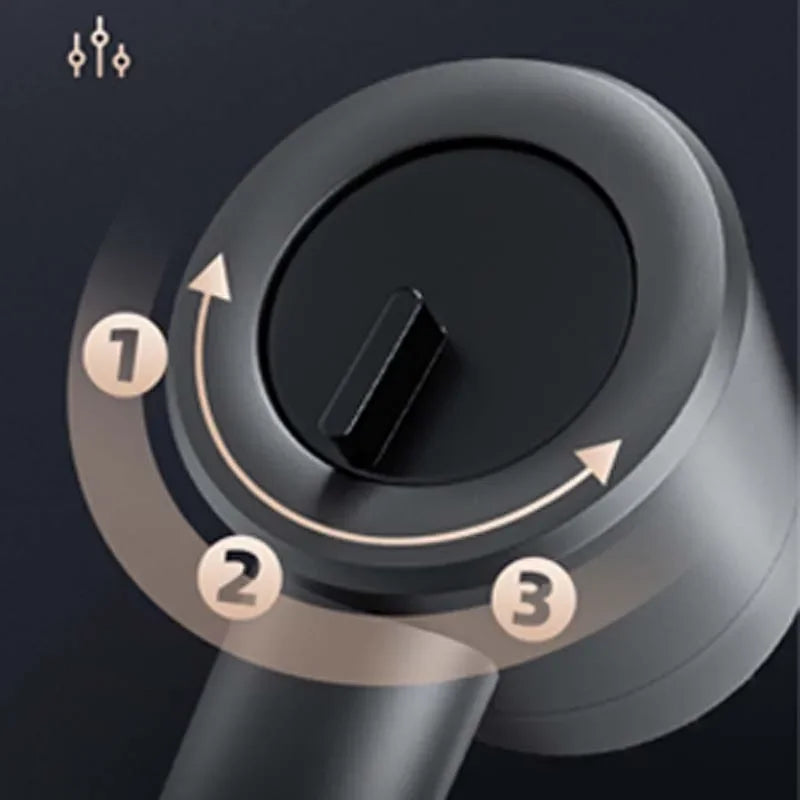 High Pressure Handheld Shower Head with Filter | 3 Spray Modes