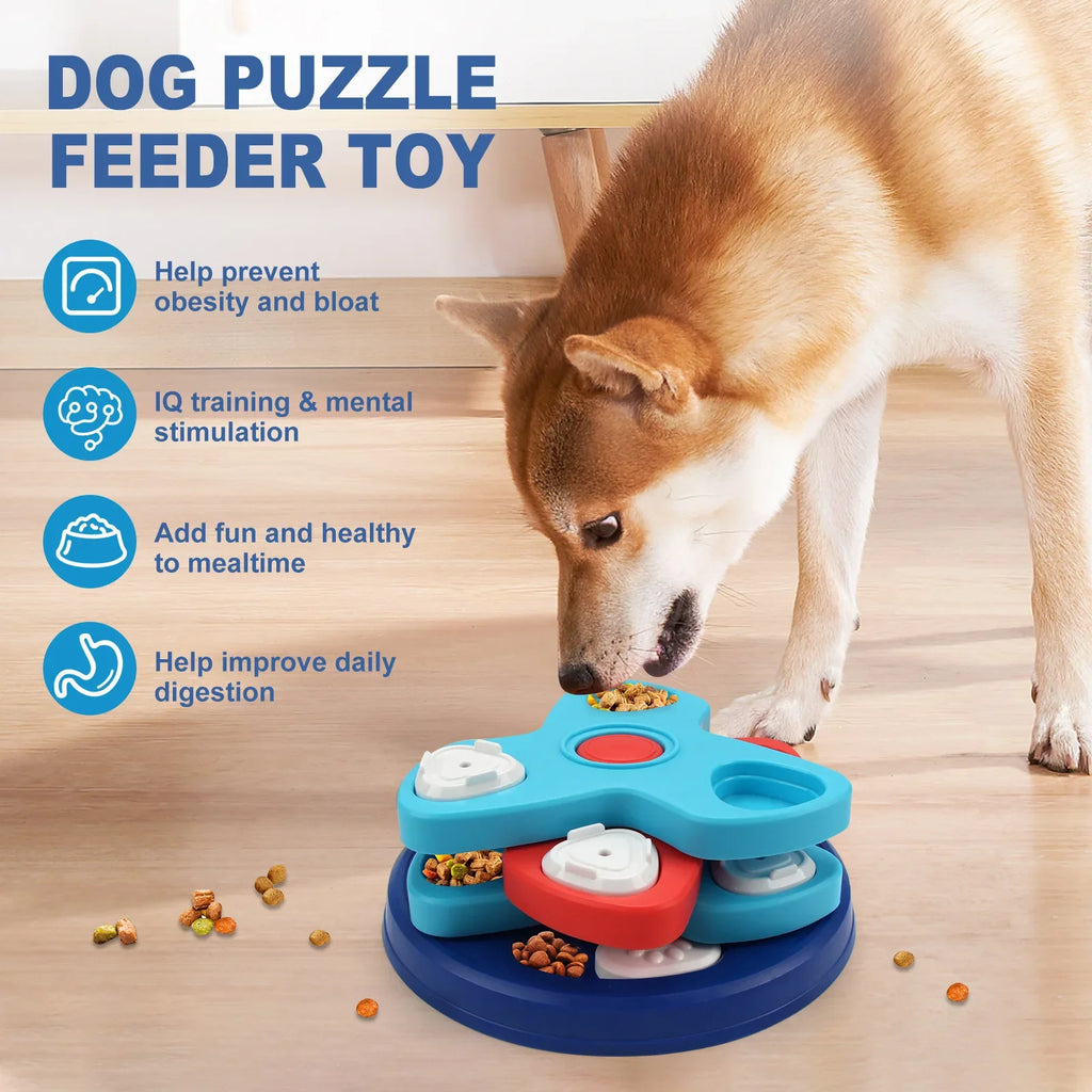 Anti-choking Anti-knocking Slow Feeder Bowls Small Medium Dogs Pet