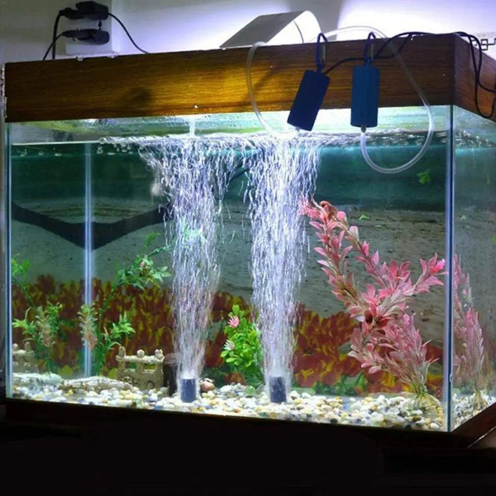 Mini USB Aquarium Air Pump – Silent Portable Fish Tank Oxygenator
