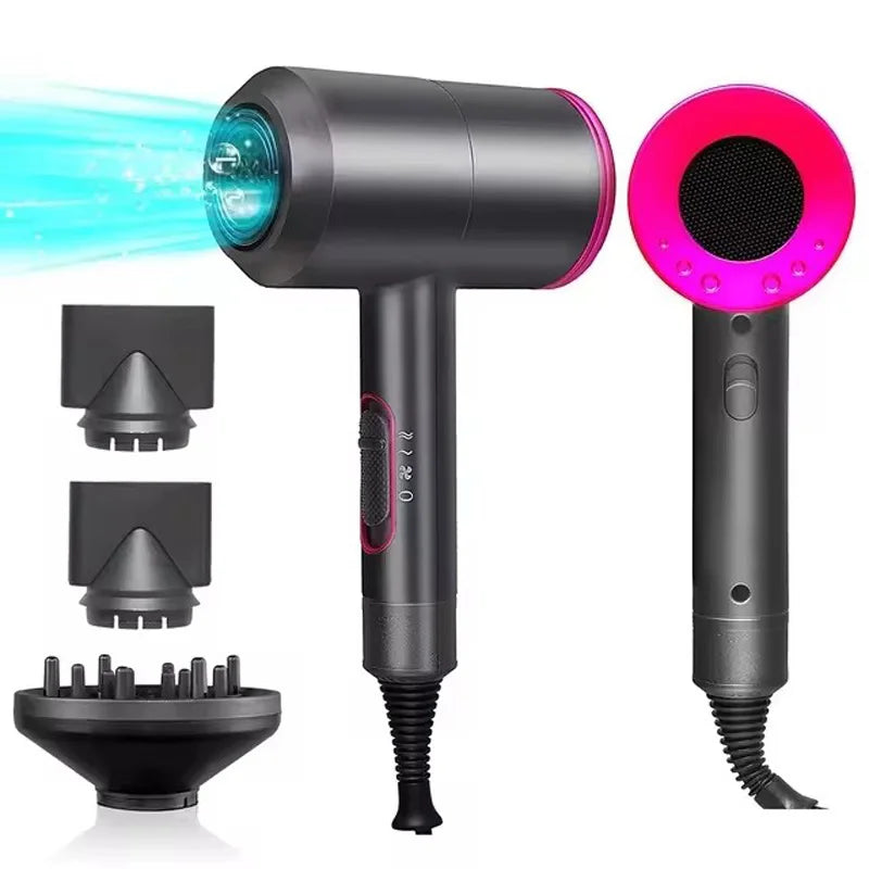 PDQ 1800W Negative Ion Professional Hair Dryer with Diffuser