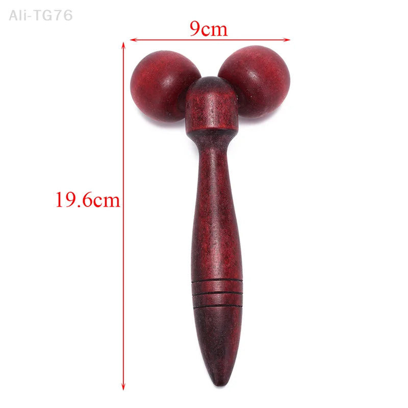Wooden Ball Roller Massager | Hand, Face & Body Relaxation