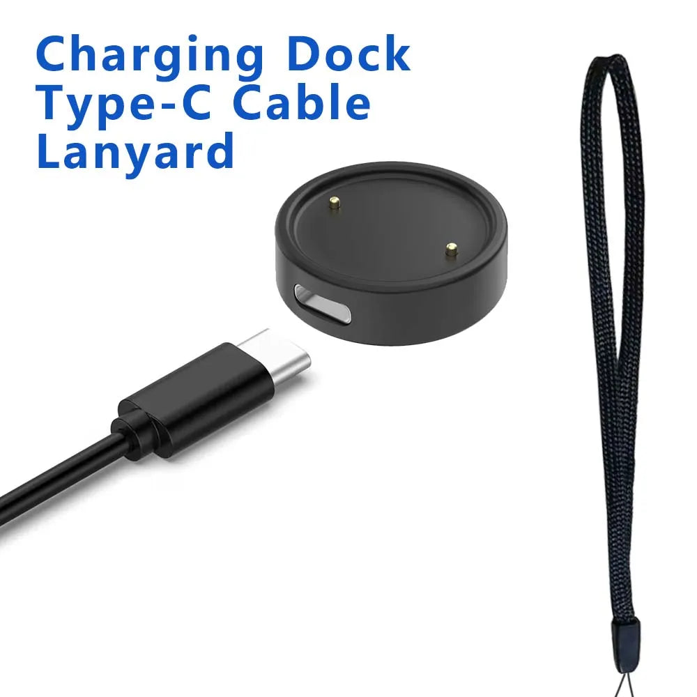 USB-C Charger Adapter for Amazfit Active 2 & Bip 6 Watch