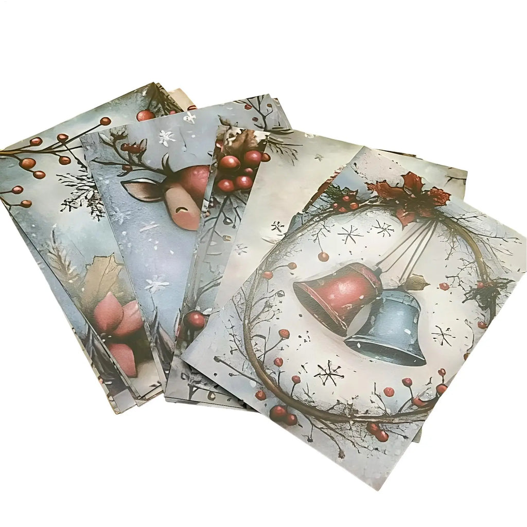 Christmas Greeting Cards Set of 20 – Assorted Holiday Designs