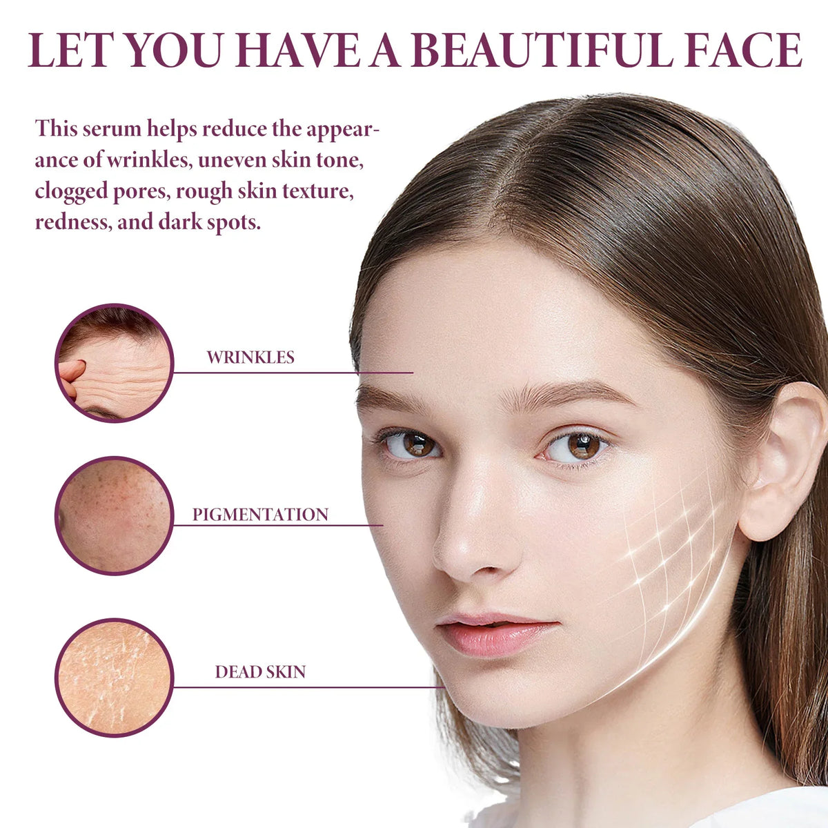 OceAura Glycolic Acid 10% Face Serum – Toning & Firming