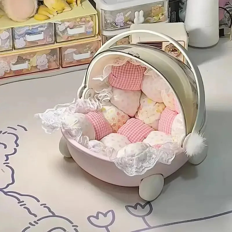 Matrabbu Mokoko Doll Stroller Storage Box Space Module Sleep Cradle