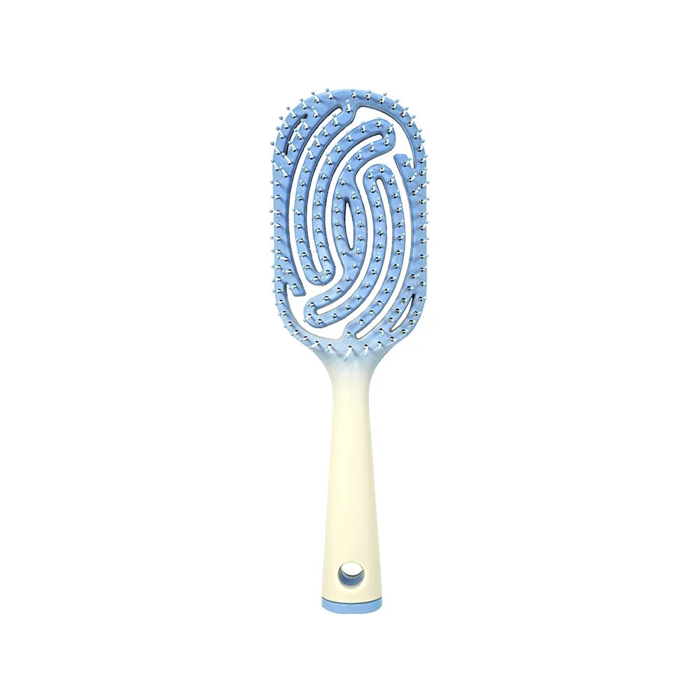 Hollow Hair Brush – Anti-Static Scalp Massage, All Hair Types