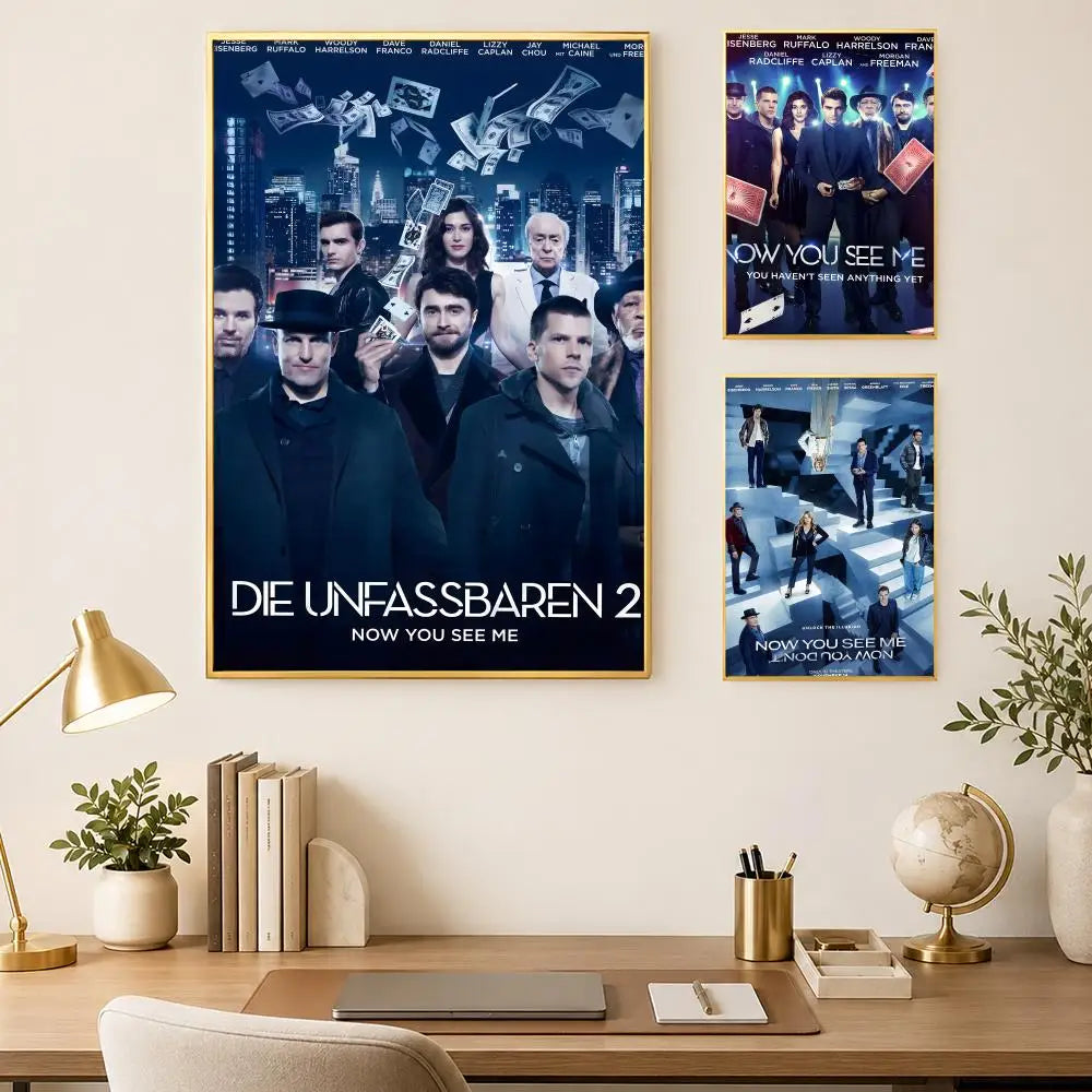 Now You See Me Movie Poster – Self-Stick HD PVC Wall Art