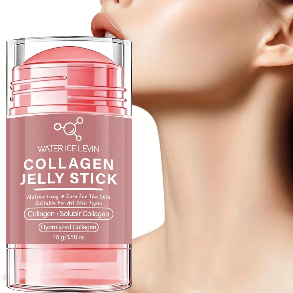 Collagen Jelly Stick 45g – Hyaluronic Acid & Vitamin C Moisturizer