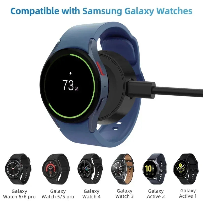 Keychain Charging Cable for Samsung Galaxy Watch 6 5 4 Active