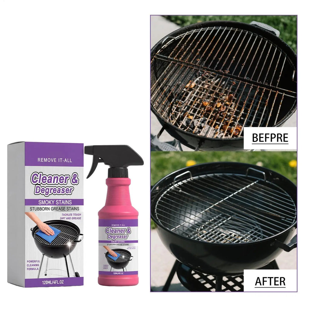Heavy Duty Oven & Grill Degreaser Spray | BBQ Kitchen Cleaner
