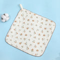 Baby Muslin Washcloths – Soft Cotton Square Facecloths & Bibs