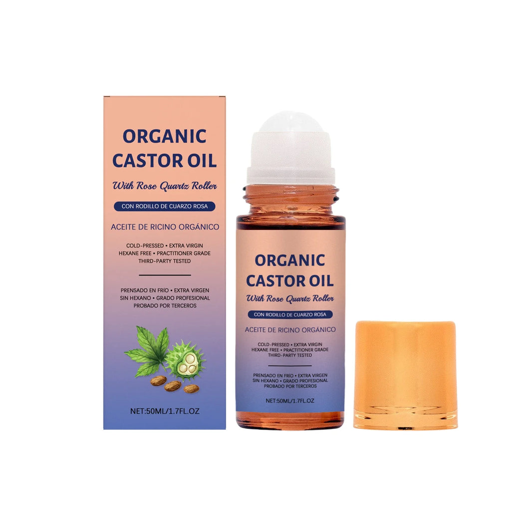 Castor Oil Soothing Essence Ball – Deep Hydration Serum 50ml