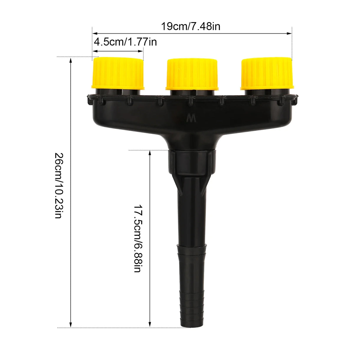 Multi-Head Garden Hose Sprayer Nozzle | Lawn & Patio