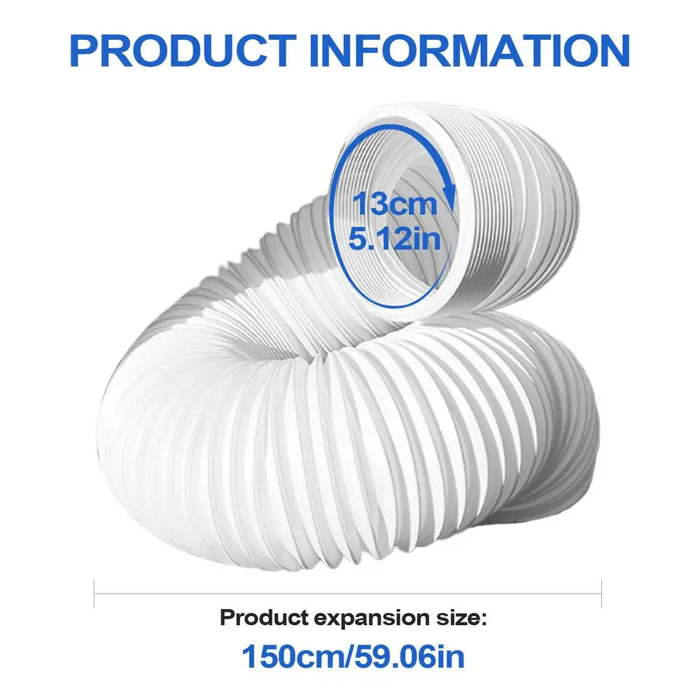 Portable AC Exhaust Hose – Flexible Leakproof Universal Replacement