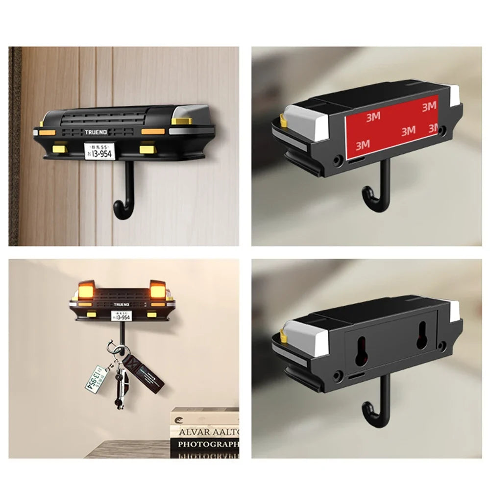 AE86 Car Creative Hook Headlight Key Storage Rack Keychain Holder