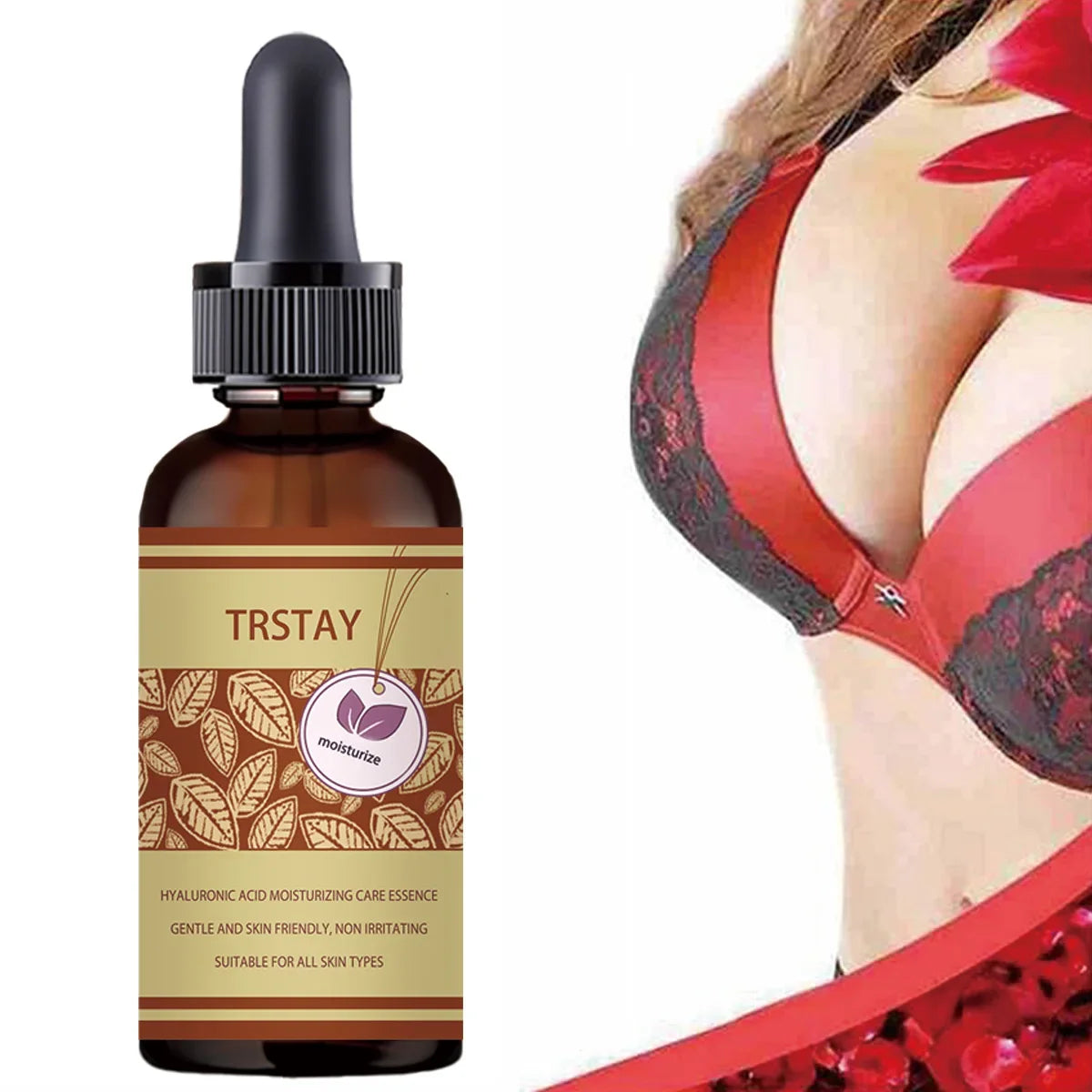 TRSTAY Natural Firming & Lifting Bust Massage Oil Cream