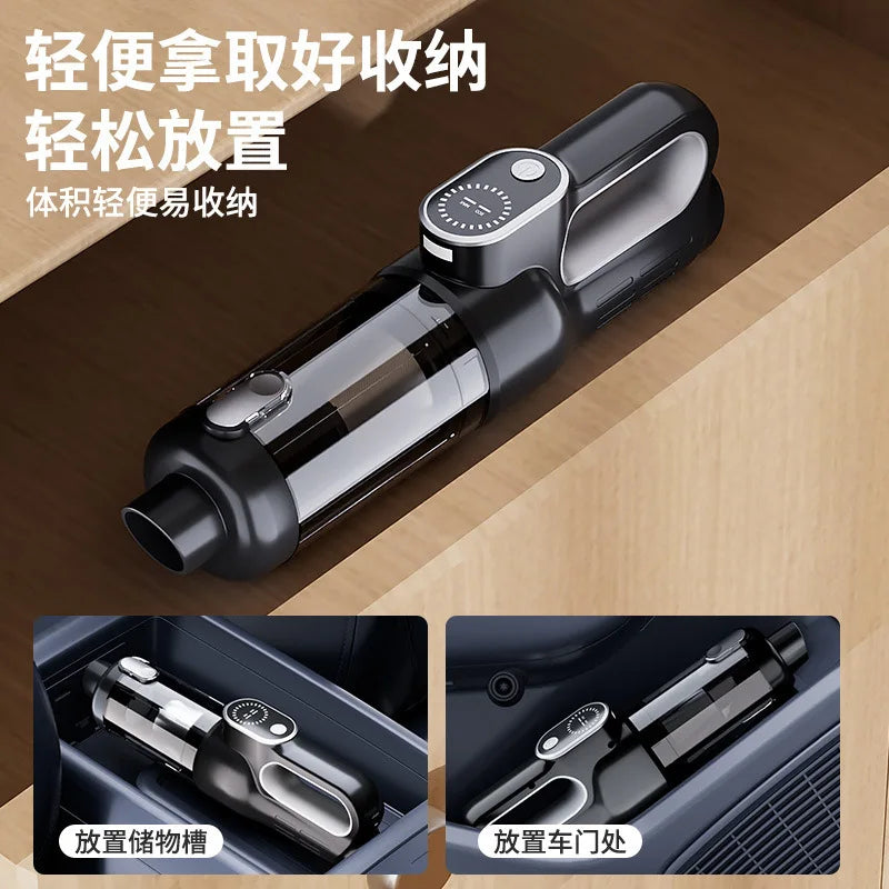 HOMEFISH Brushless Cordless Handheld Vacuum | Home & Car