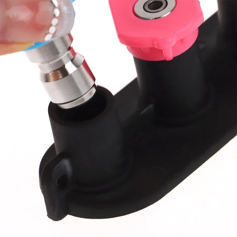 Pressure Washer Nozzle Tips Set – 5/7 Tips & Holder, 1/4" Quick Connect