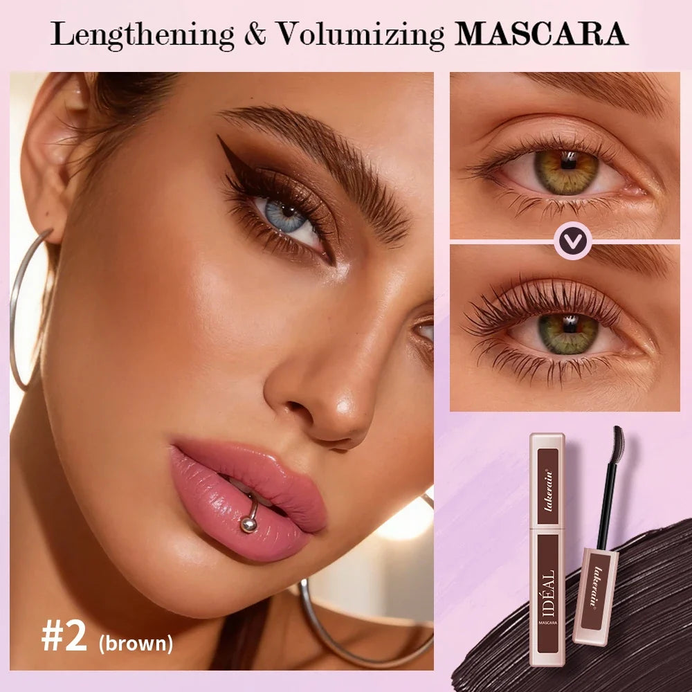 Lakerain 4D Waterproof Mascara – Volumizing & Lengthening