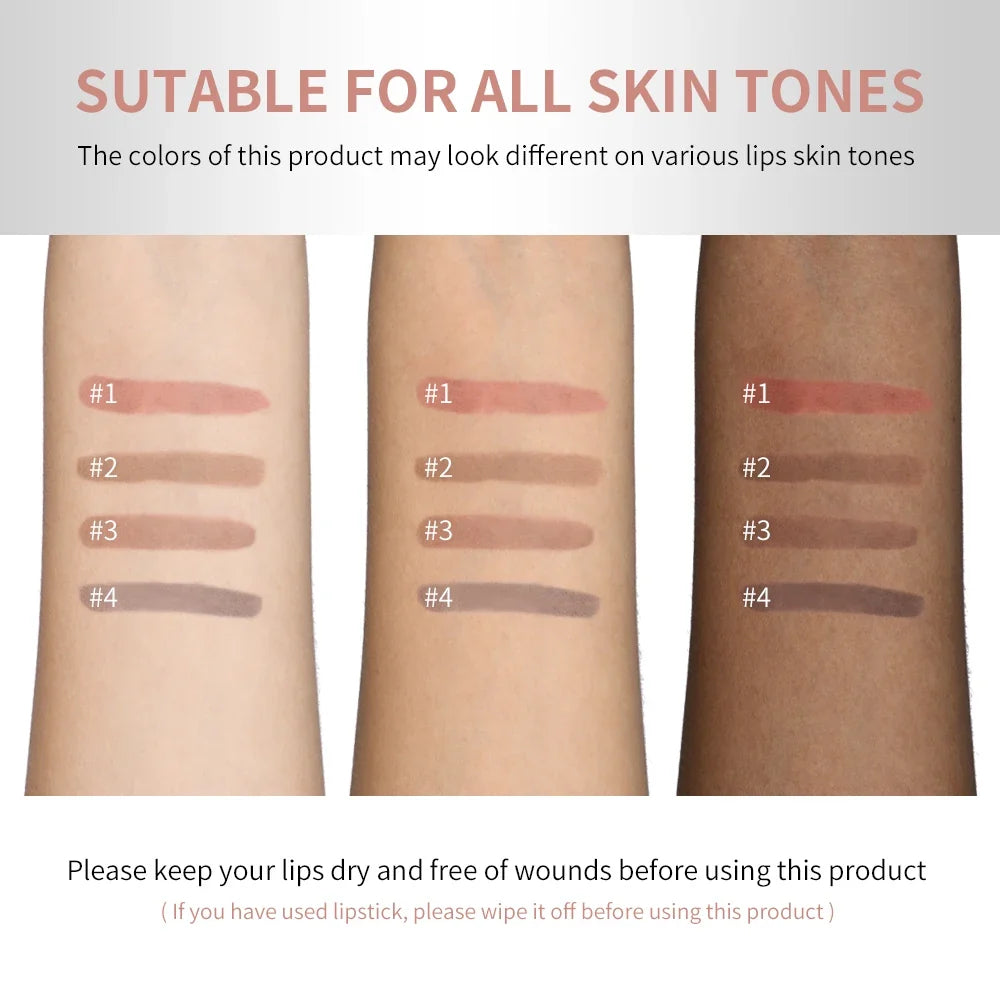 Peel-Off Matte Lip Liner Tattoo – Waterproof Long-Lasting Tint