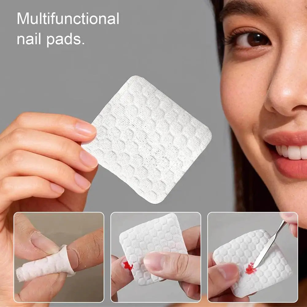 Lint-Free Nail Wipes 200/500 Pcs – Super Absorbent Cotton Pads