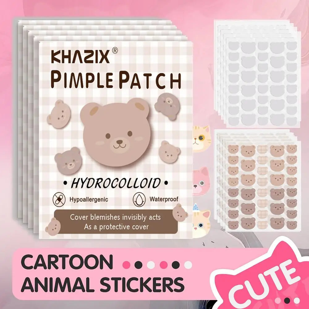Bear Pimple Patches 720/1020 Ct – Hydrocolloid Acne Patches
