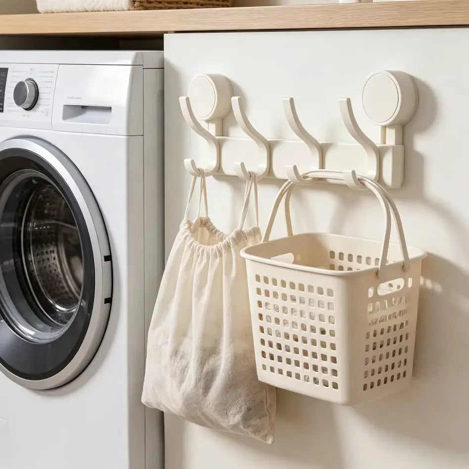 Suction Cup Wall Hooks | No-Drill Removable Waterproof Hangers