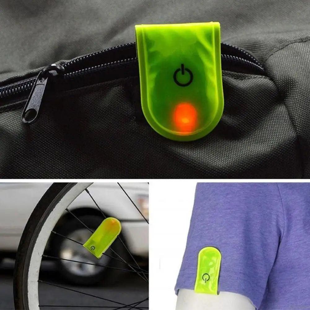 LED Clip-On Safety Strobe Light for Running, Walking & Cycling
