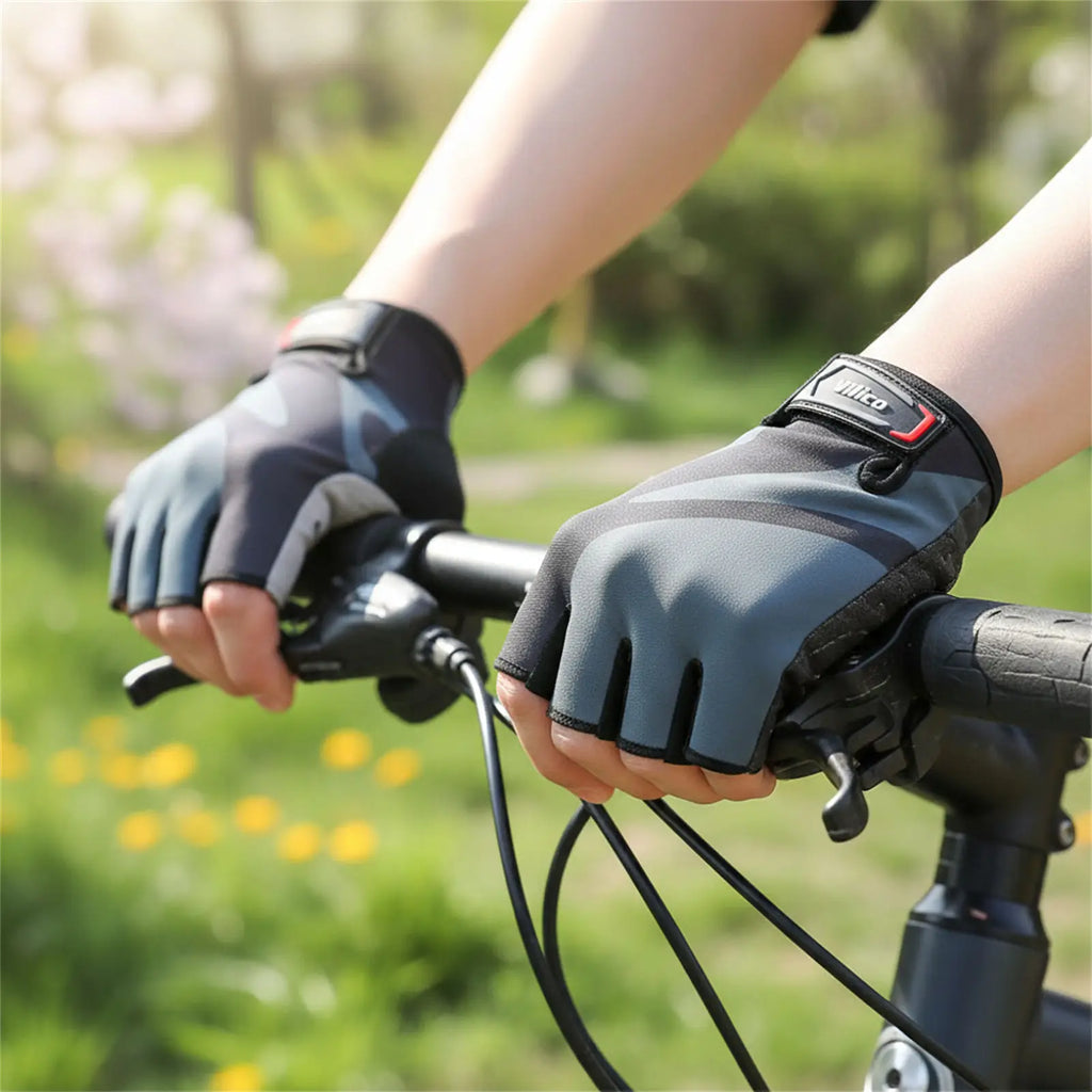 Half Finger Cycling Gloves – Anti-Slip & Shock-Absorbing Unisex